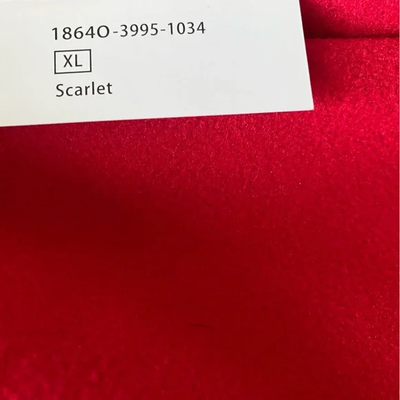 NWT Tribal Blanket Stitch Shacket Shirt Top Red Medium XL - Picture 8 of 10